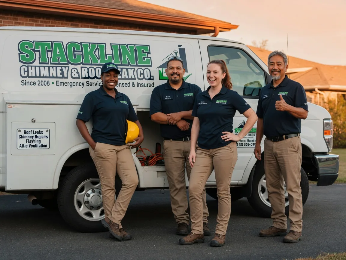 Chimney flashing repair company in Laura, IL